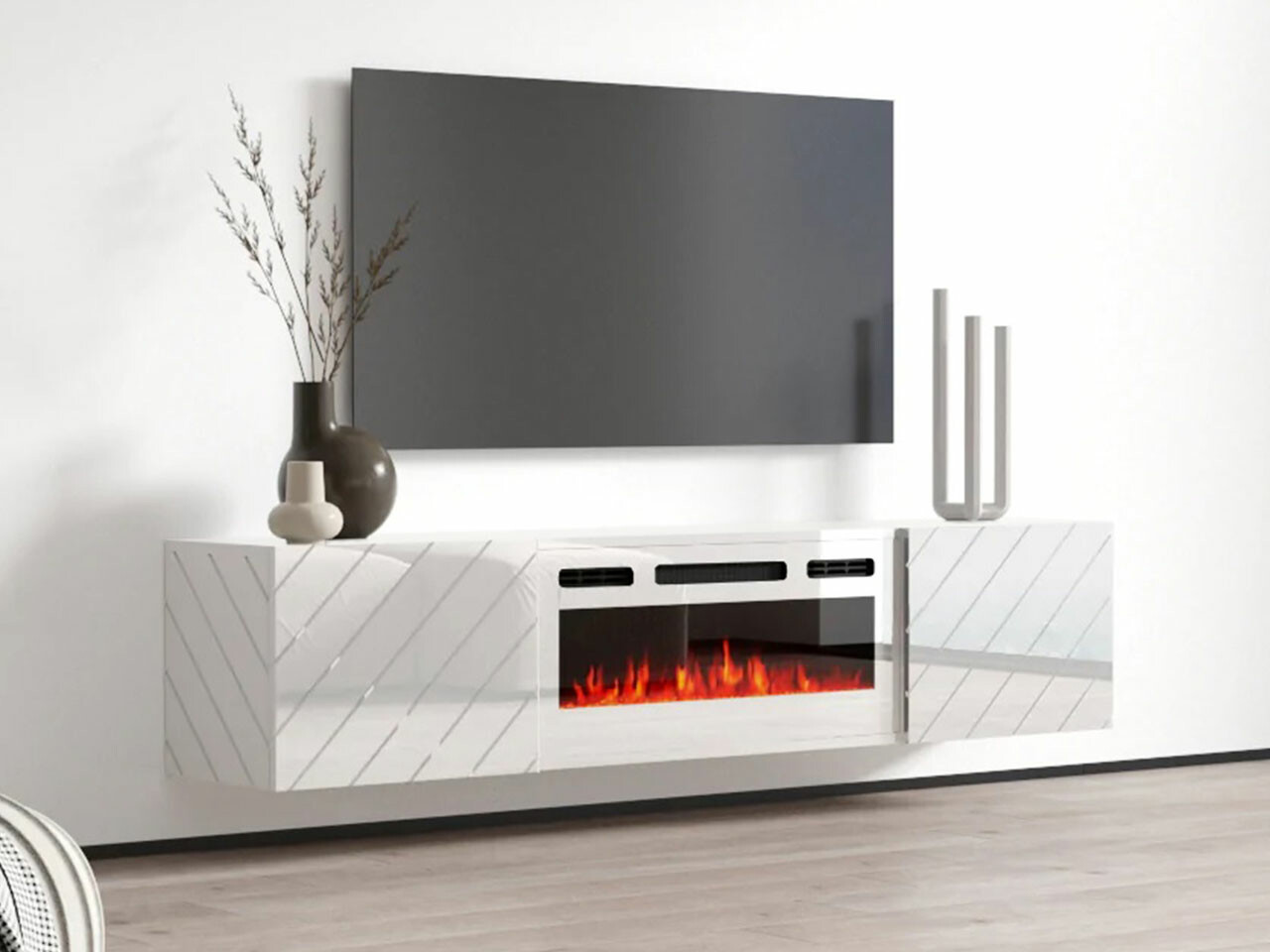 Meuble TV Mensura (Blanc)