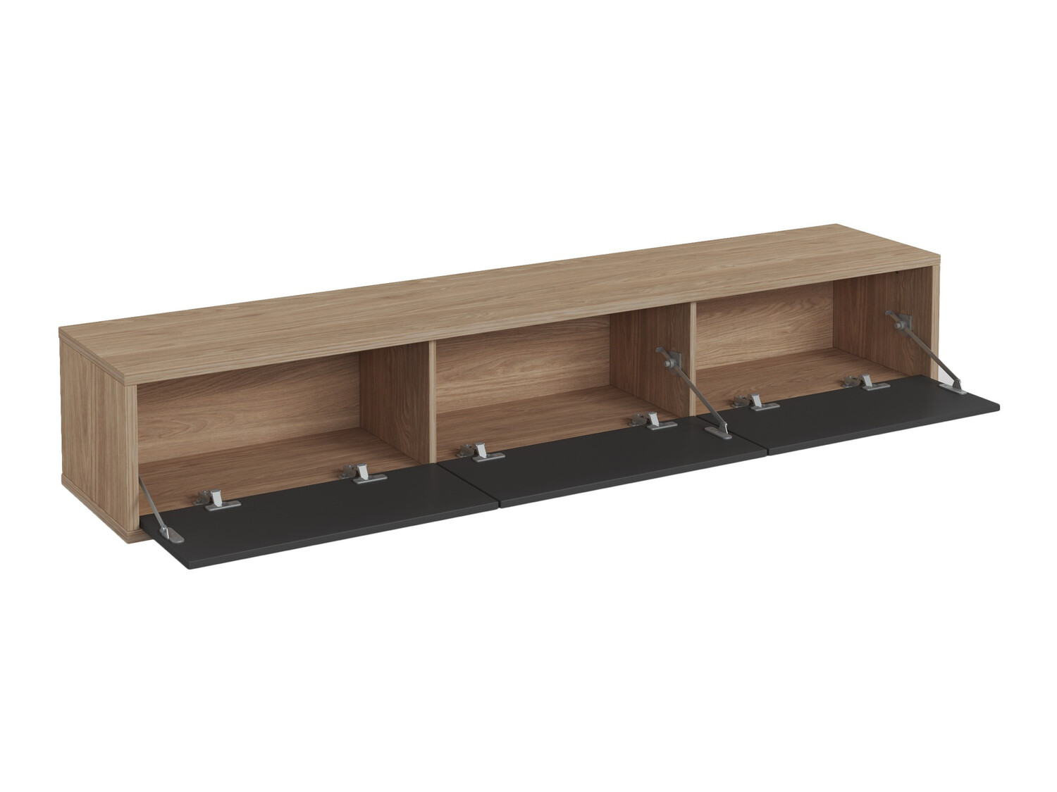 Meuble TV Austin 324 (Chêne + Anthracite)