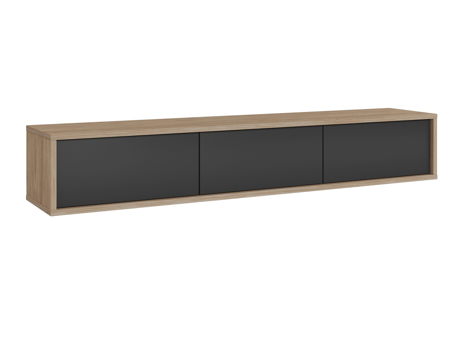 Meuble TV Austin 324 (Chêne + Anthracite)