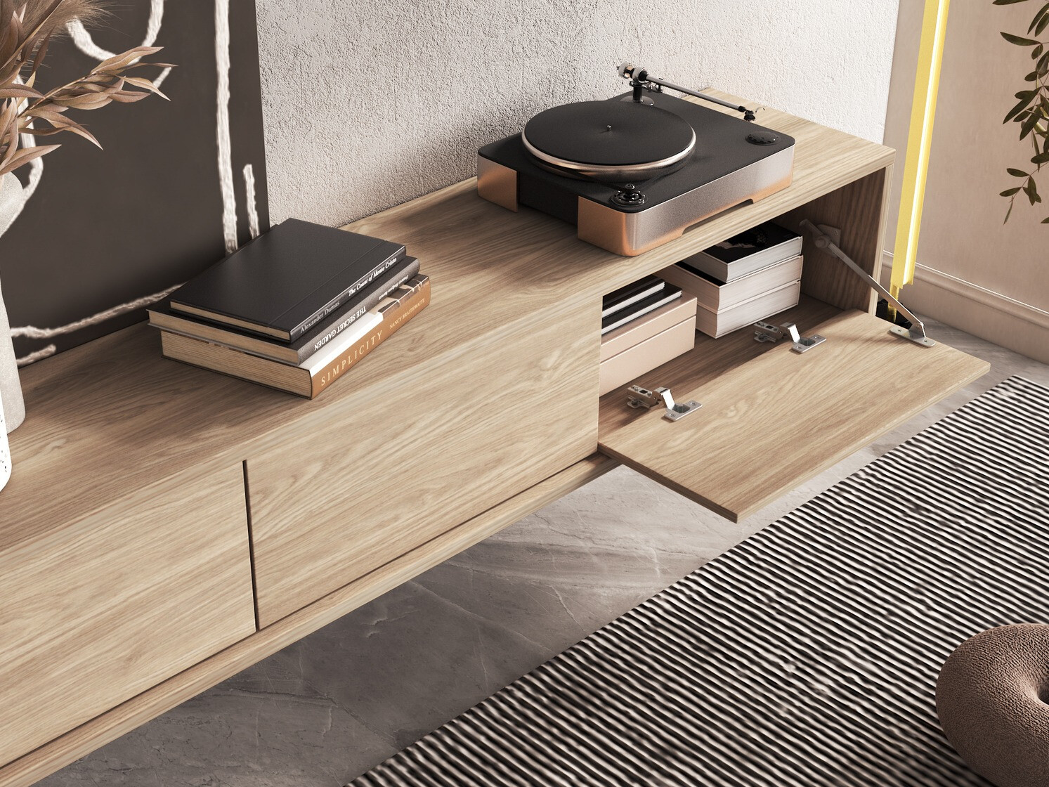 Meuble TV Austin 324 (Chêne)