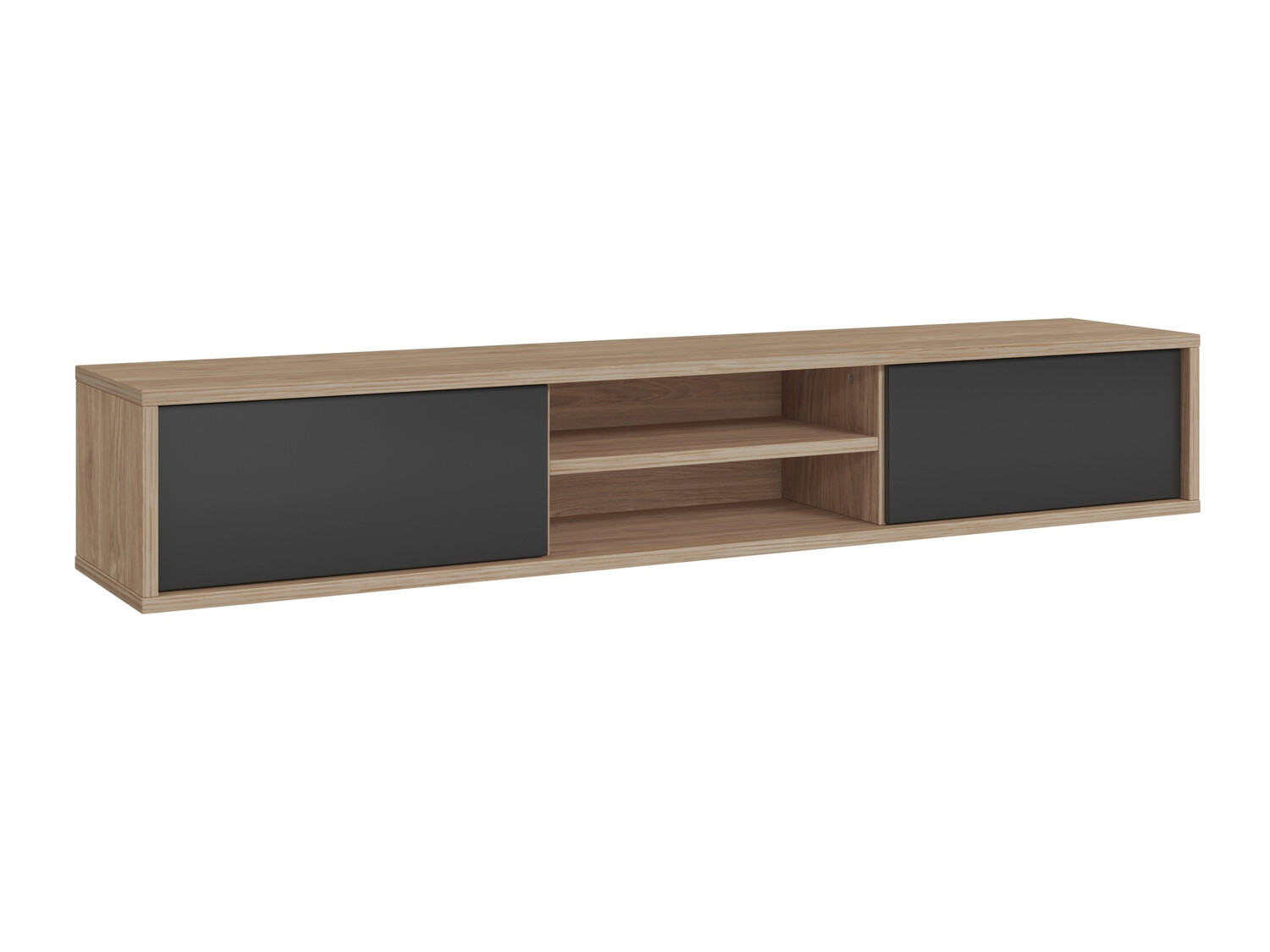 Meuble TV Austin 326 (Chêne + Anthracite)