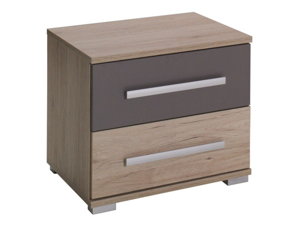 Ensemble de chambre Murrieta 151 (Chêne de san remo + Gris)