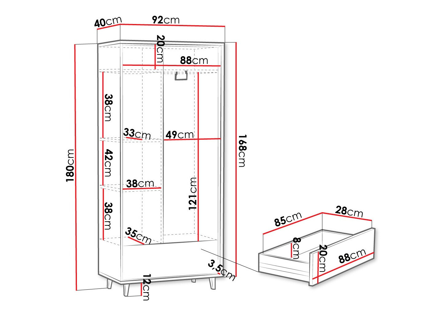 Armoire Comfivo Romtori