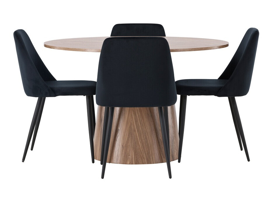 Salle à manger complète Dallas 4248 (Marron)