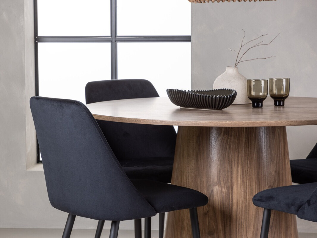 Salle à manger complète Dallas 4248 (Marron)