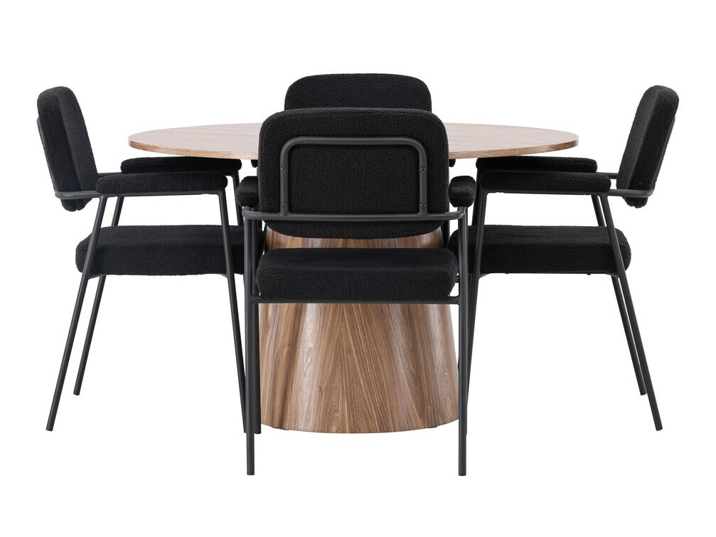 Salle à manger complète Dallas 4250 (Marron)