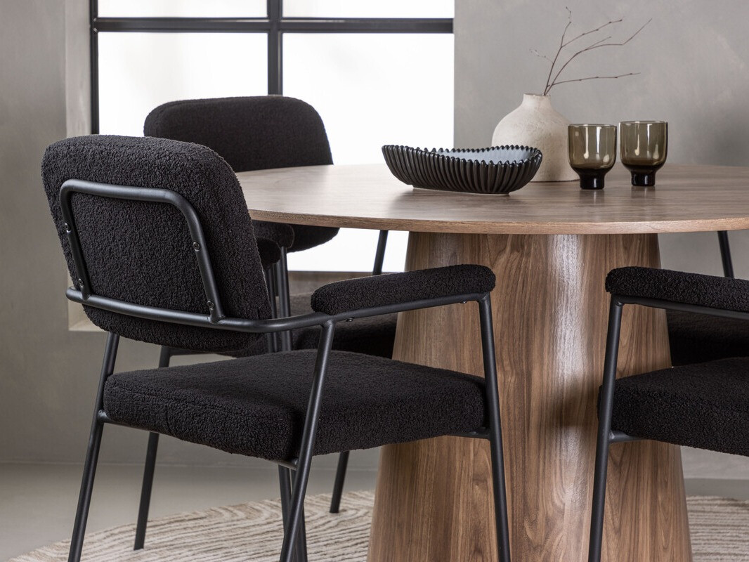 Salle à manger complète Dallas 4250 (Marron)