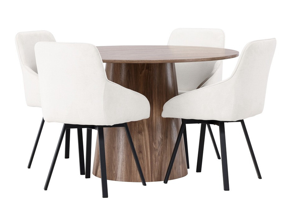 Salle à manger complète Dallas 4251 (Marron)
