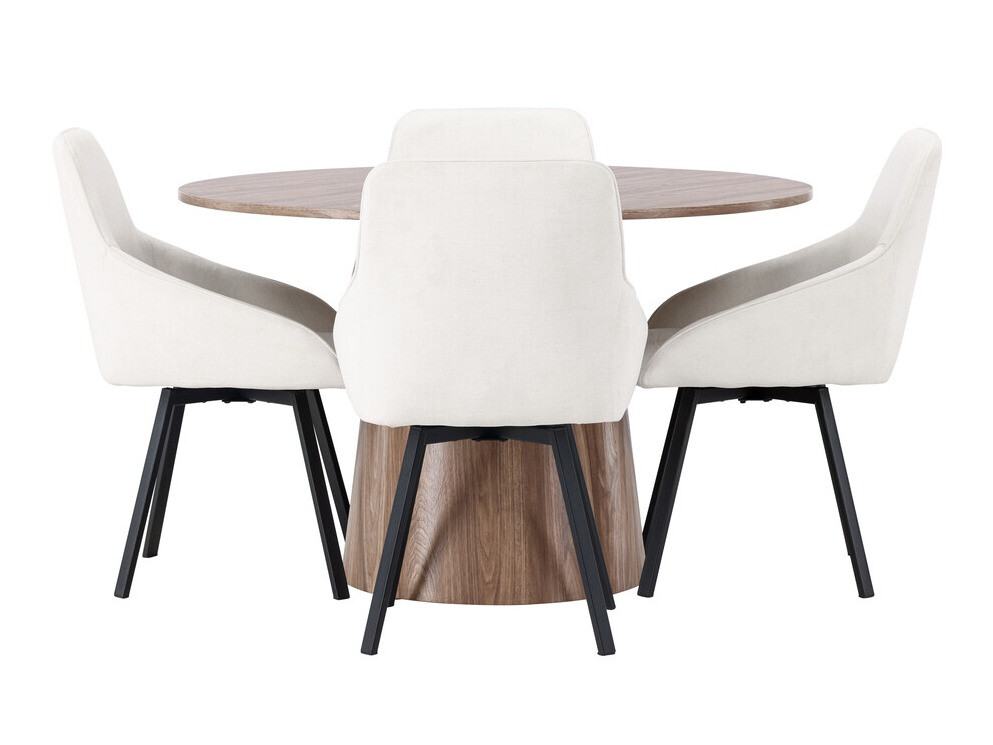 Salle à manger complète Dallas 4251 (Marron)