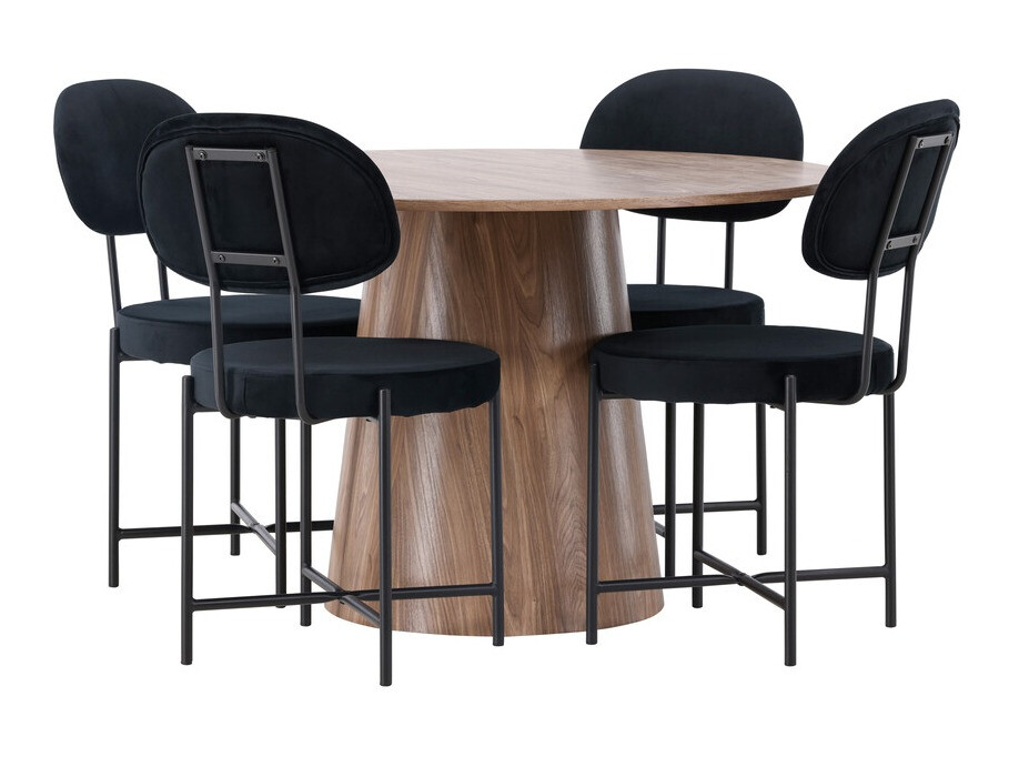 Salle à manger complète Dallas 4252 (Marron)