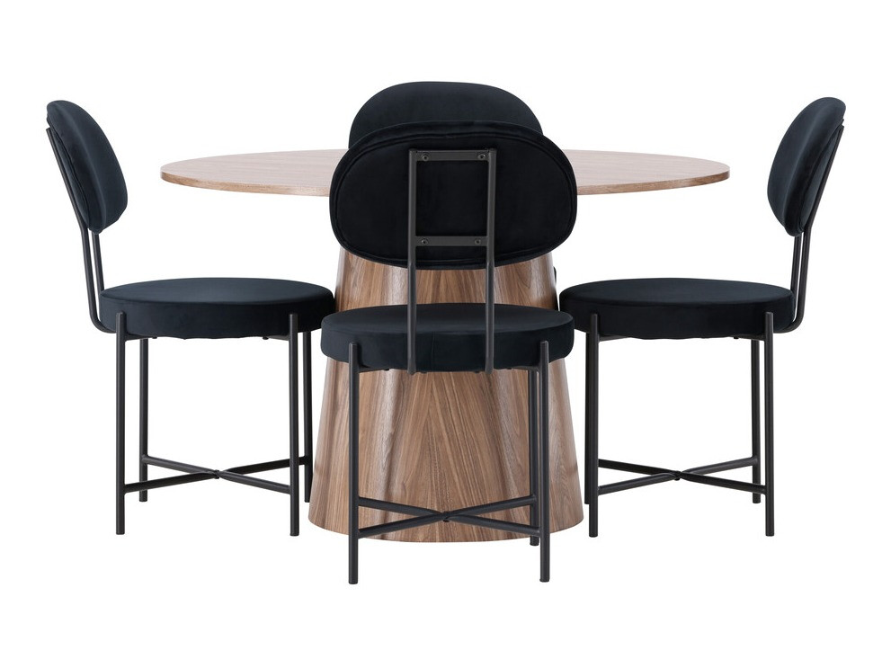 Salle à manger complète Dallas 4252 (Marron)