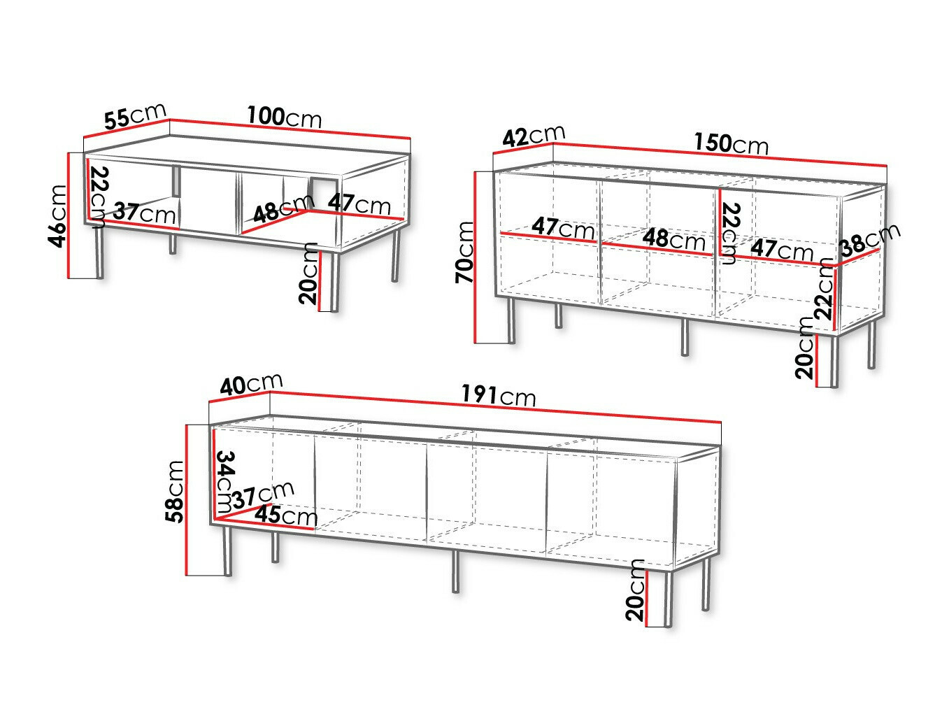 Ensemble de salon Doctrina