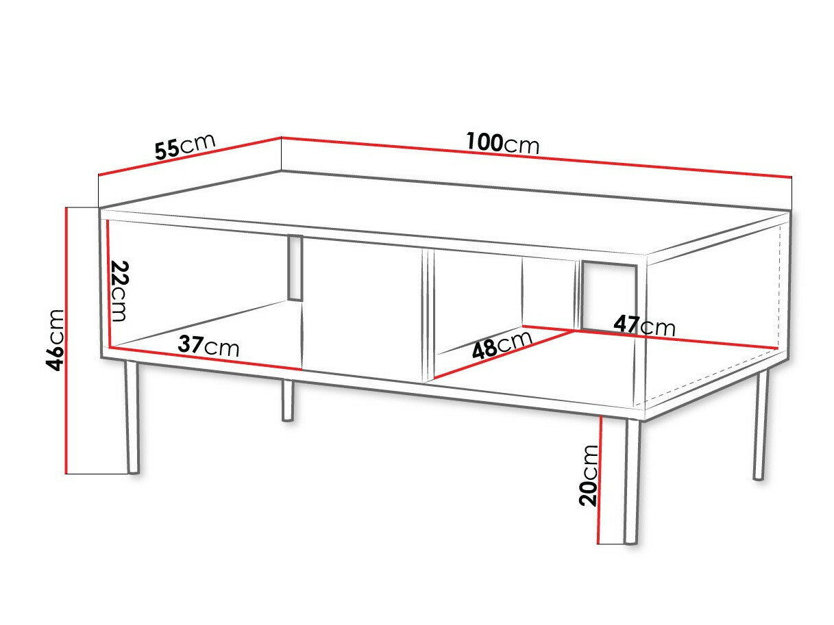 Table basse Doctrina