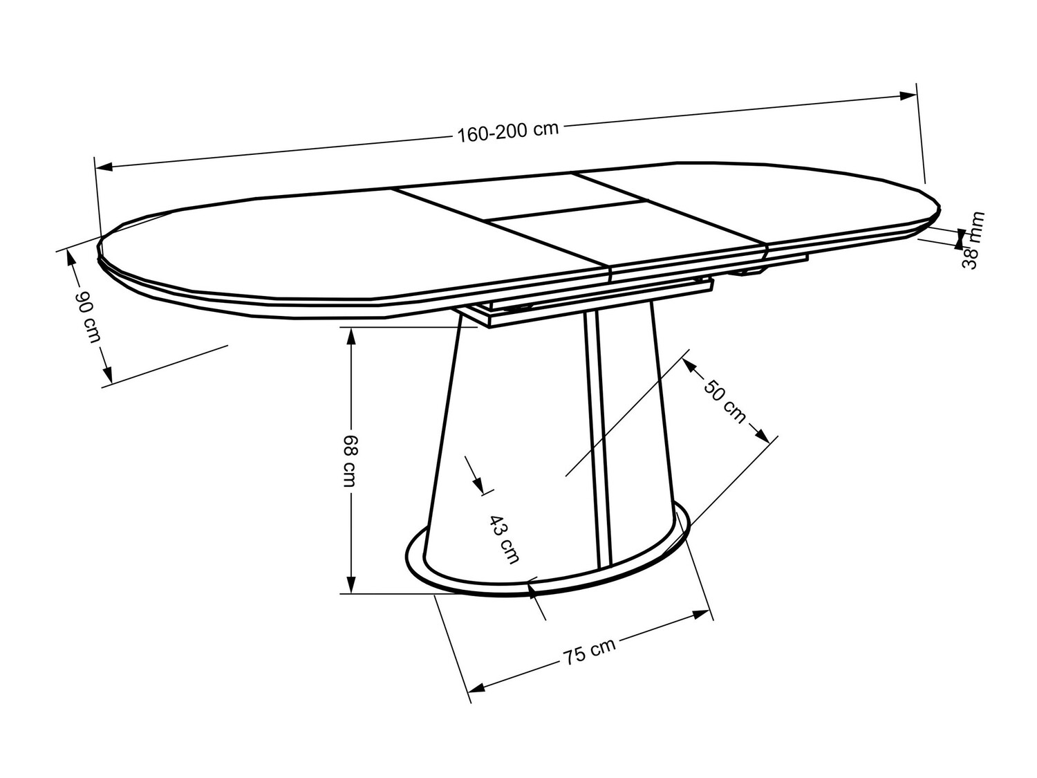 Table Houston 1576