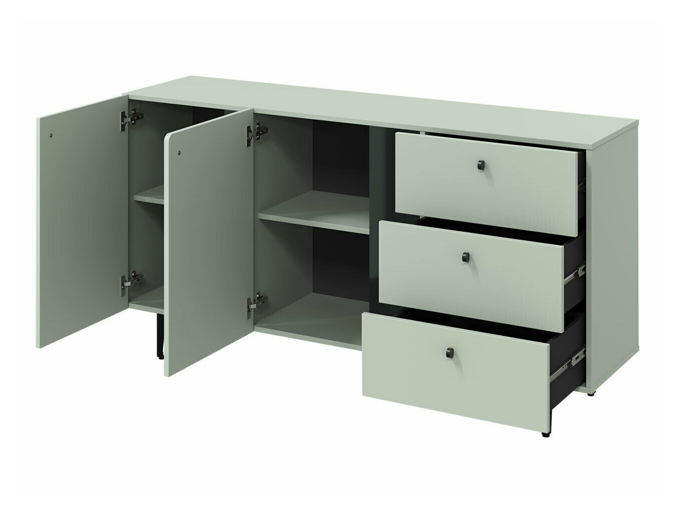 Ensemble de meubles Fresno AF122 (Bleu)