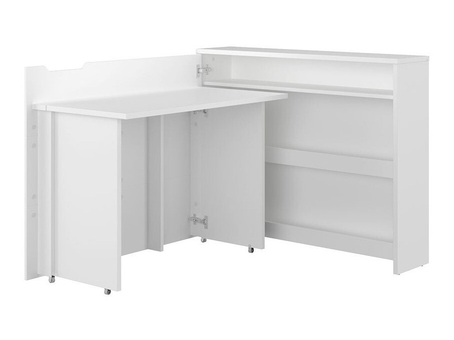 Bureau d'angle Concept Lenart III (Blanc)