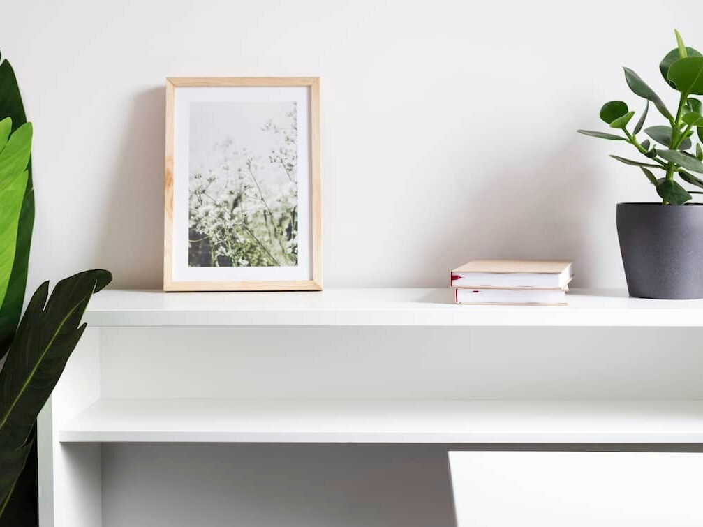 Bureau d'angle Concept Lenart III (Blanc)