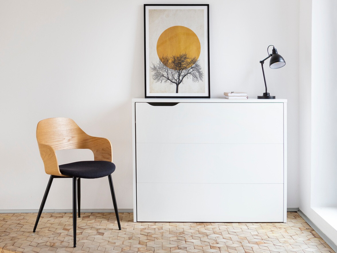 Bureau d'angle Concept Lenart III (Blanc)