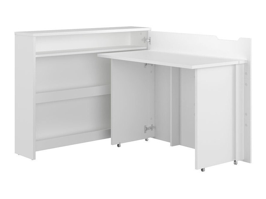 Bureau d'angle Concept Lenart III (Blanc)