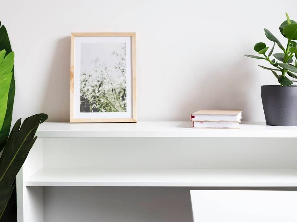 Bureau d'angle Concept Lenart III (Blanc)