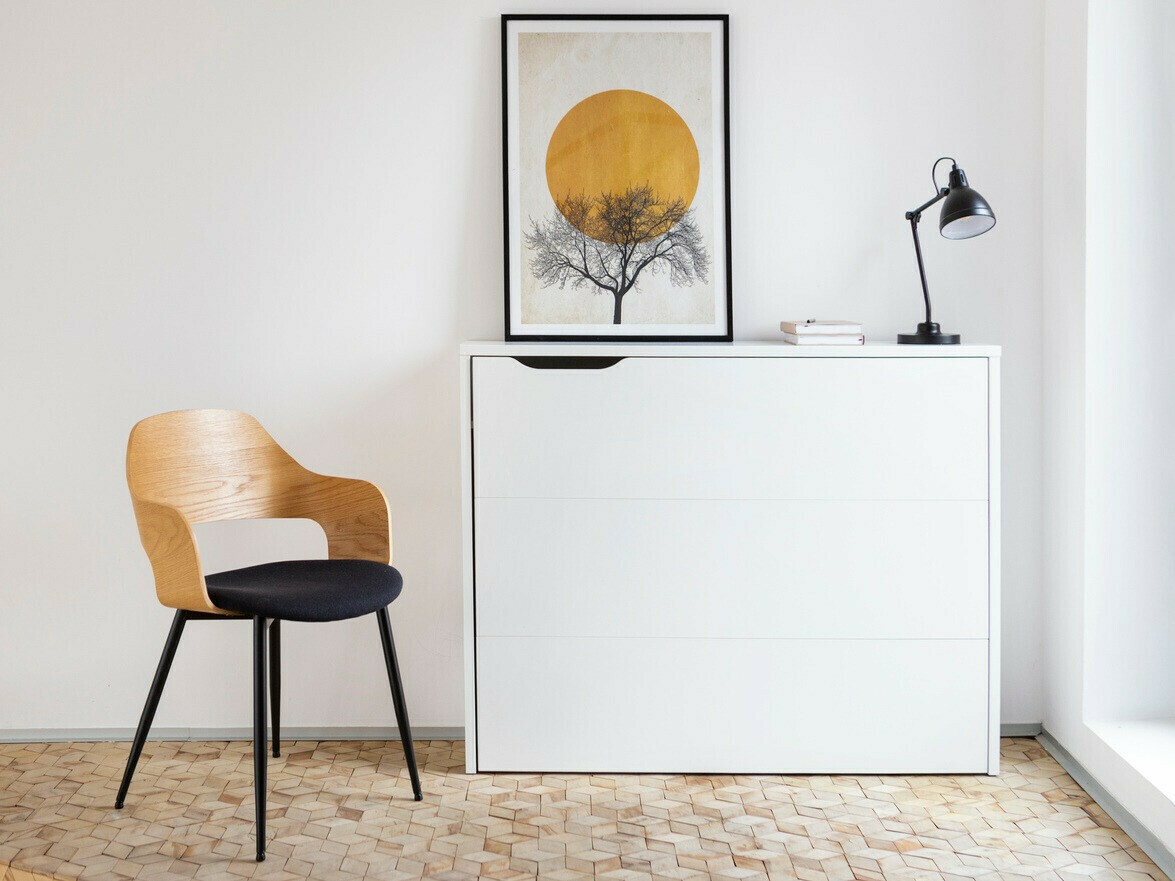 Bureau d'angle Concept Lenart III (Blanc)