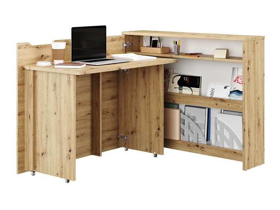 Bureau d'angle Concept Lenart III (Chêne Artisan)