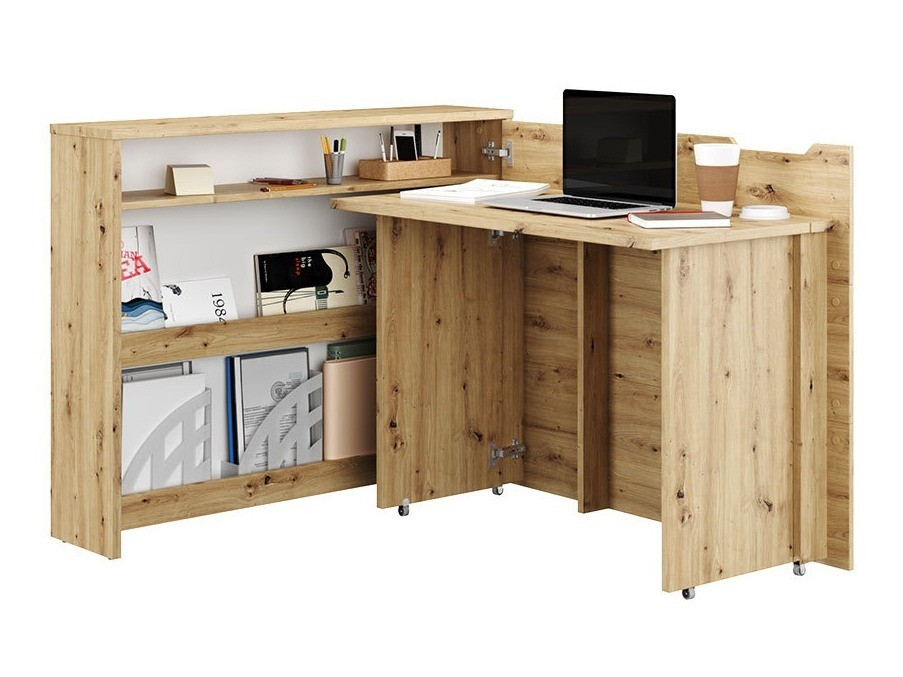 Bureau d'angle Concept Lenart III (Chêne Artisan)
