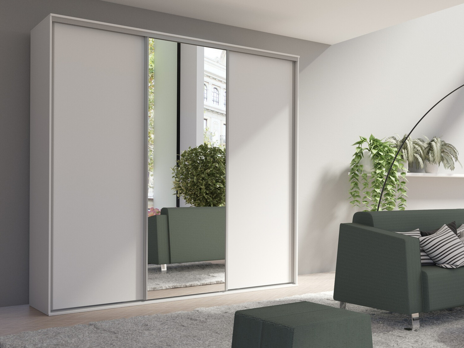 Armoire Murrieta 181 (Blanc)