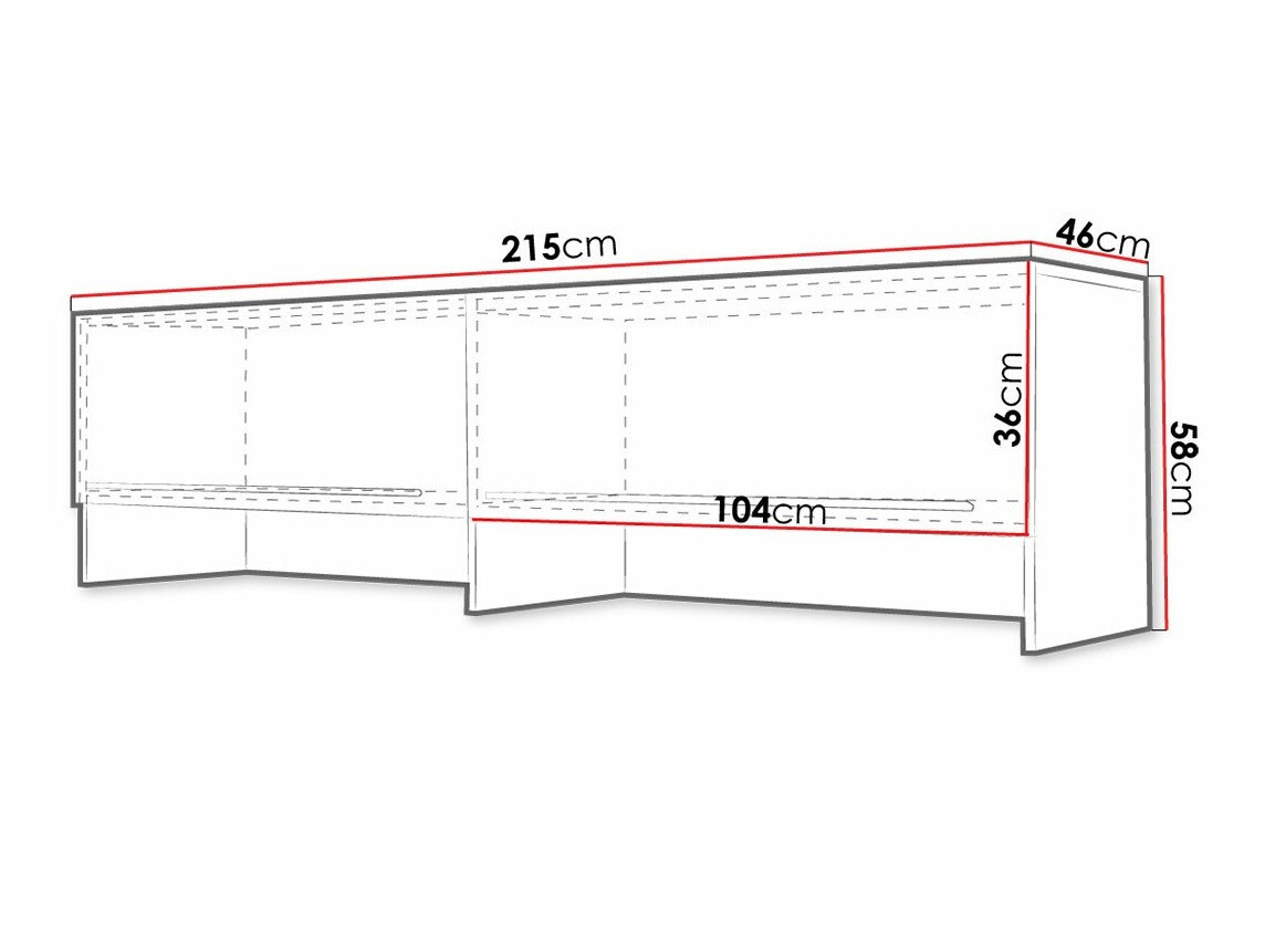 Buffet Concept Pro Lenart VI (Blanc)