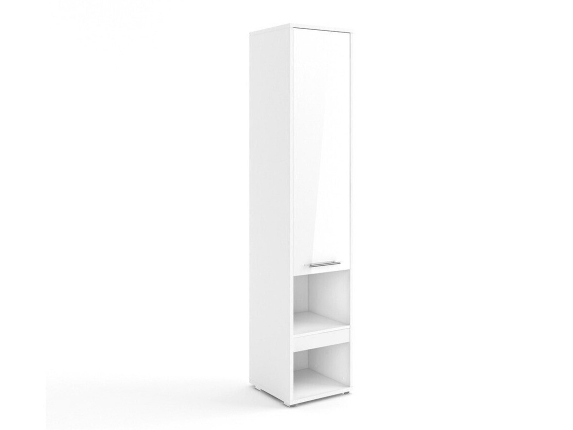 Étagère Concept Pro Lenart XII (Blanc + Blanc brillant)