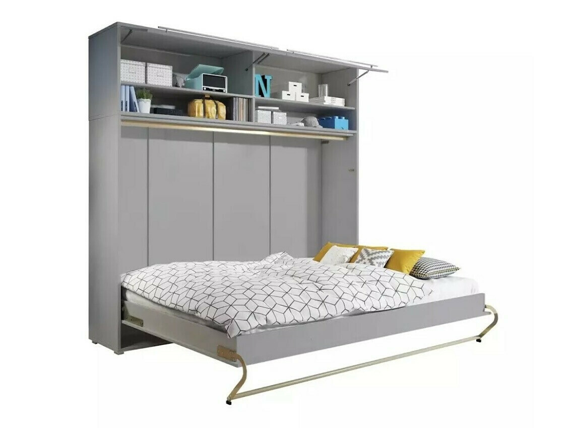 Lit escamotable Concept Pro Lenart IX (Gris)