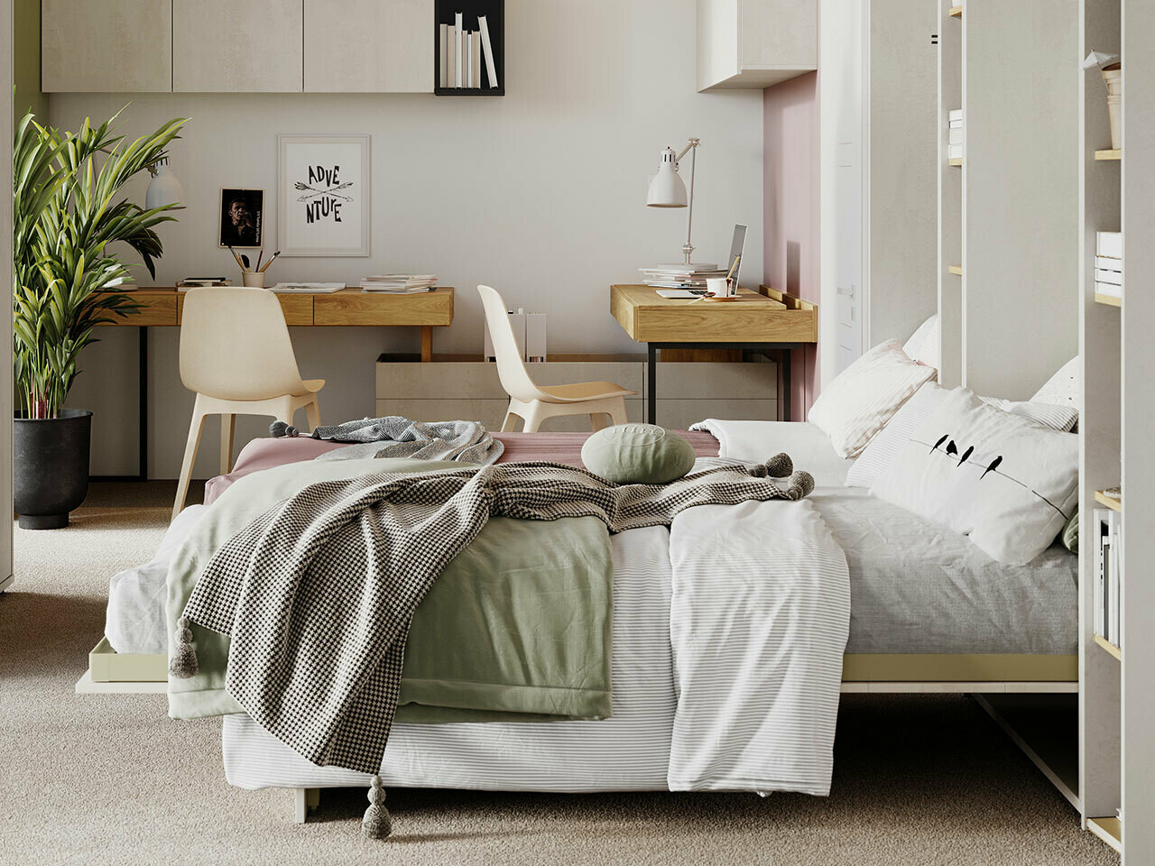 Lit escamotable Concept Pro Lenart X (120 x 200 cm)