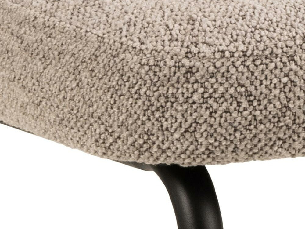 Chaise Norsica 389 (Beige + Noir)