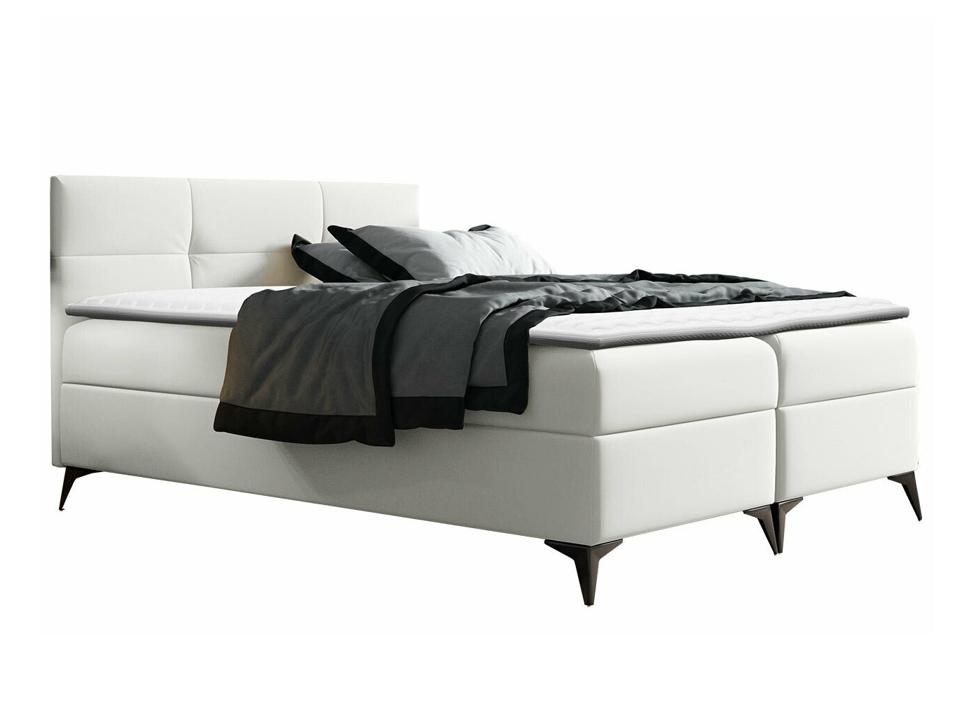 Lit boxspring Baltimore 134 (Soft 017)