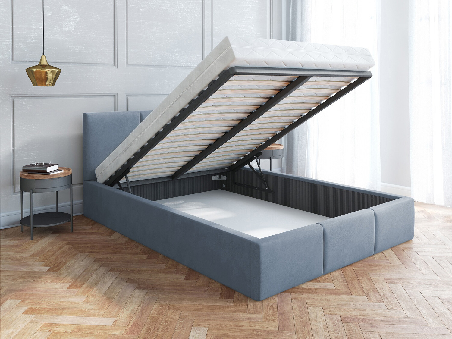 Lit Fairfield 109 (Gris)