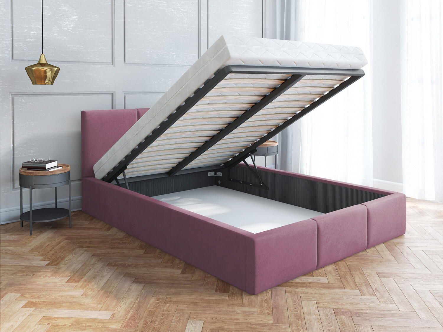 Lit Fairfield 109 (Pourpre)
