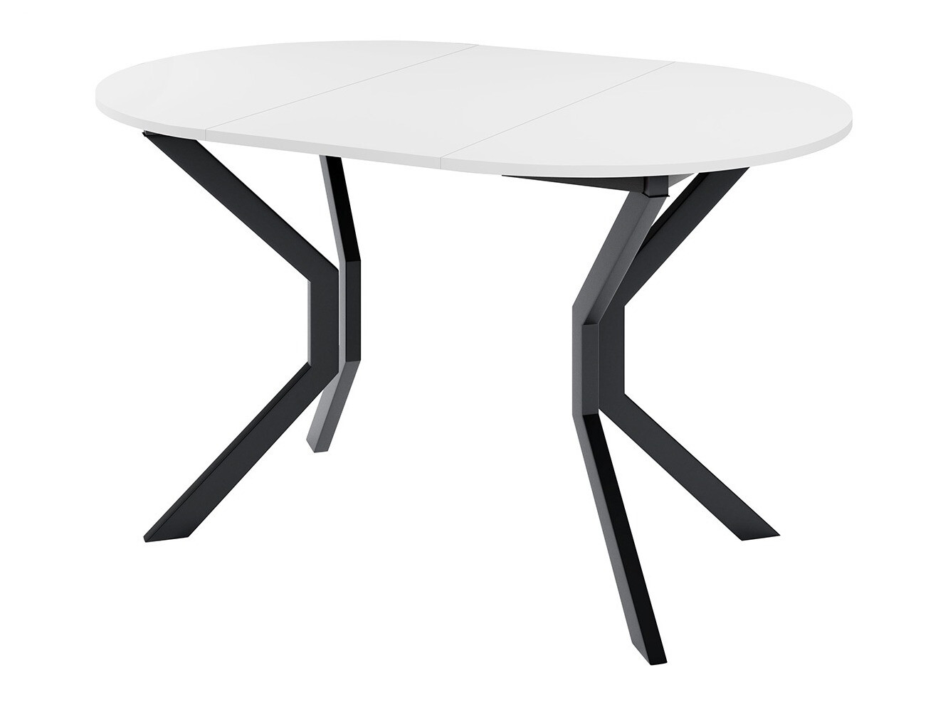 Table Edmond 111 (Marbre gris + Noir)
