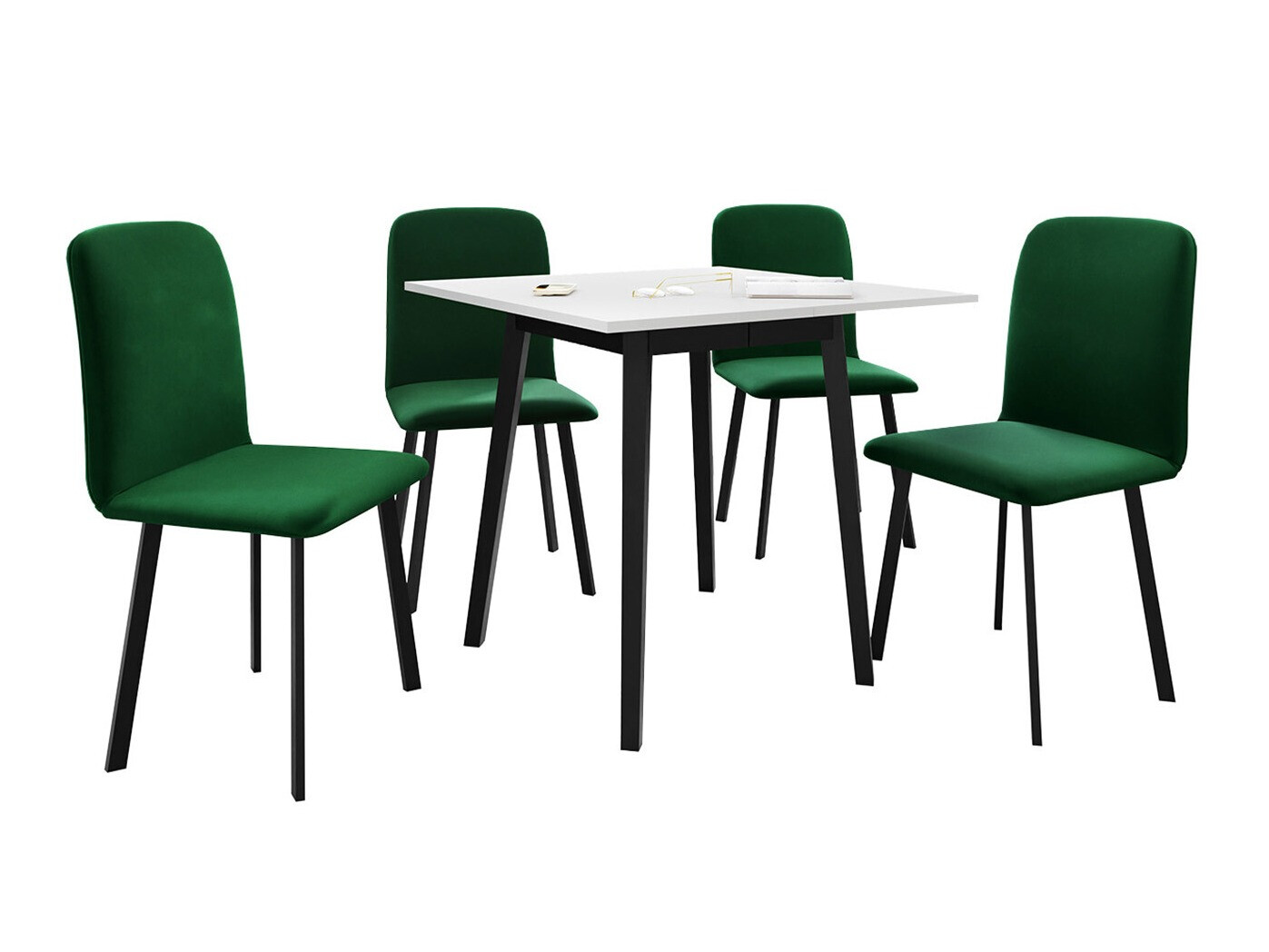 Salle à manger complète Edmond 116 (Amor Velvet 4311)