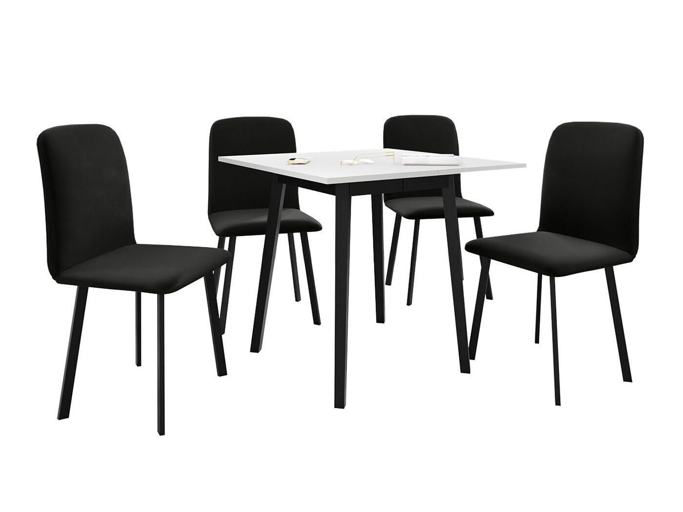 Salle à manger complète Edmond 116 (Amor Velvet 4322)