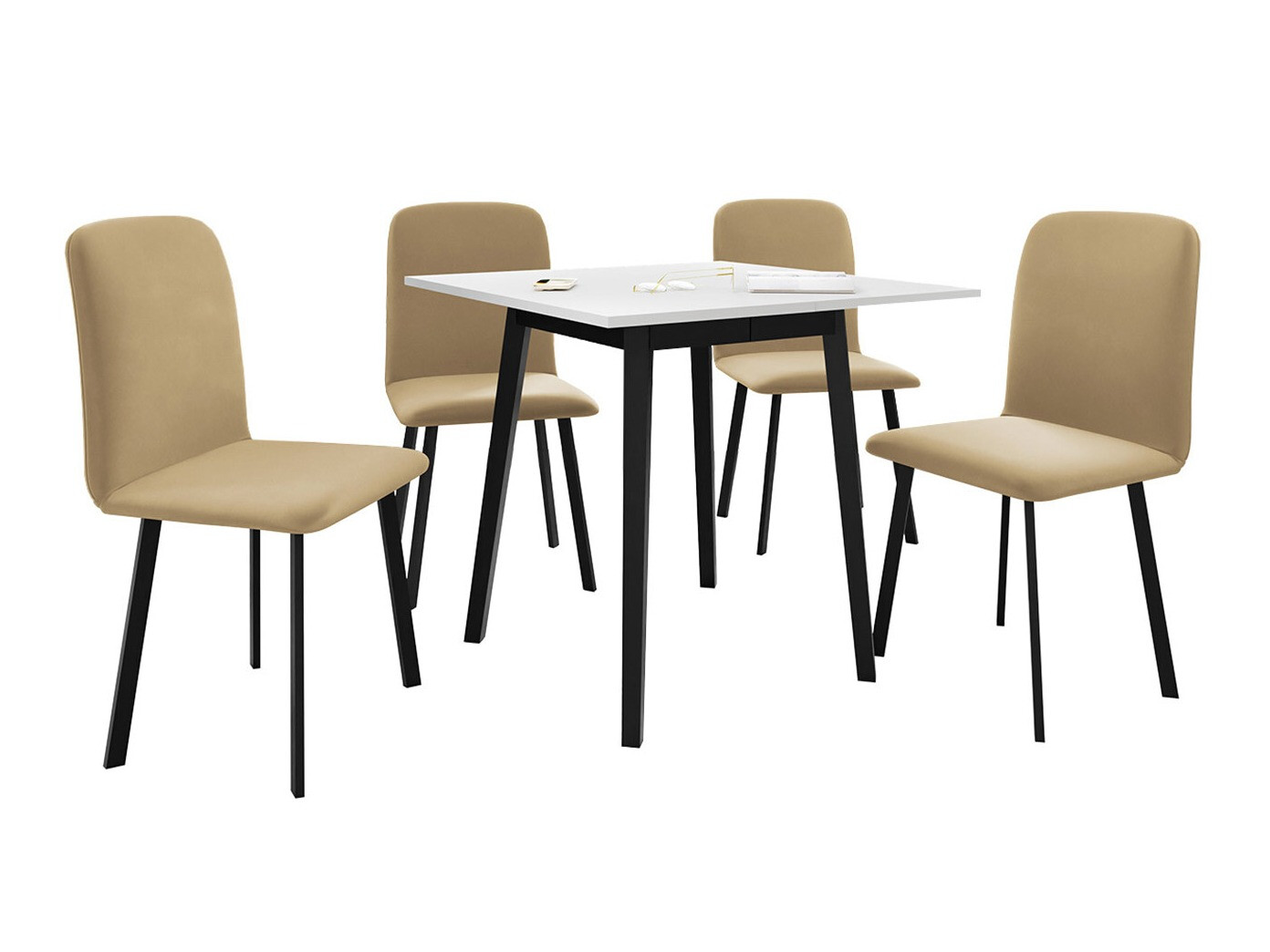 Salle à manger complète Edmond 116 (Amor Velvet 4302)