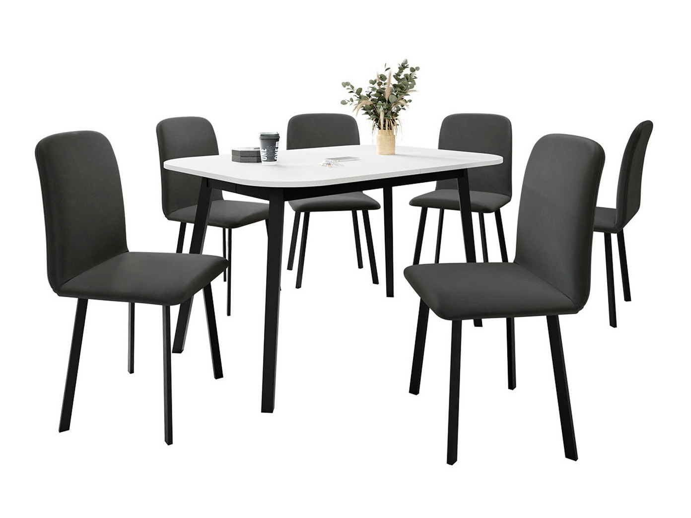 Salle à manger complète Edmond 117 (Amor Velvet 4321)