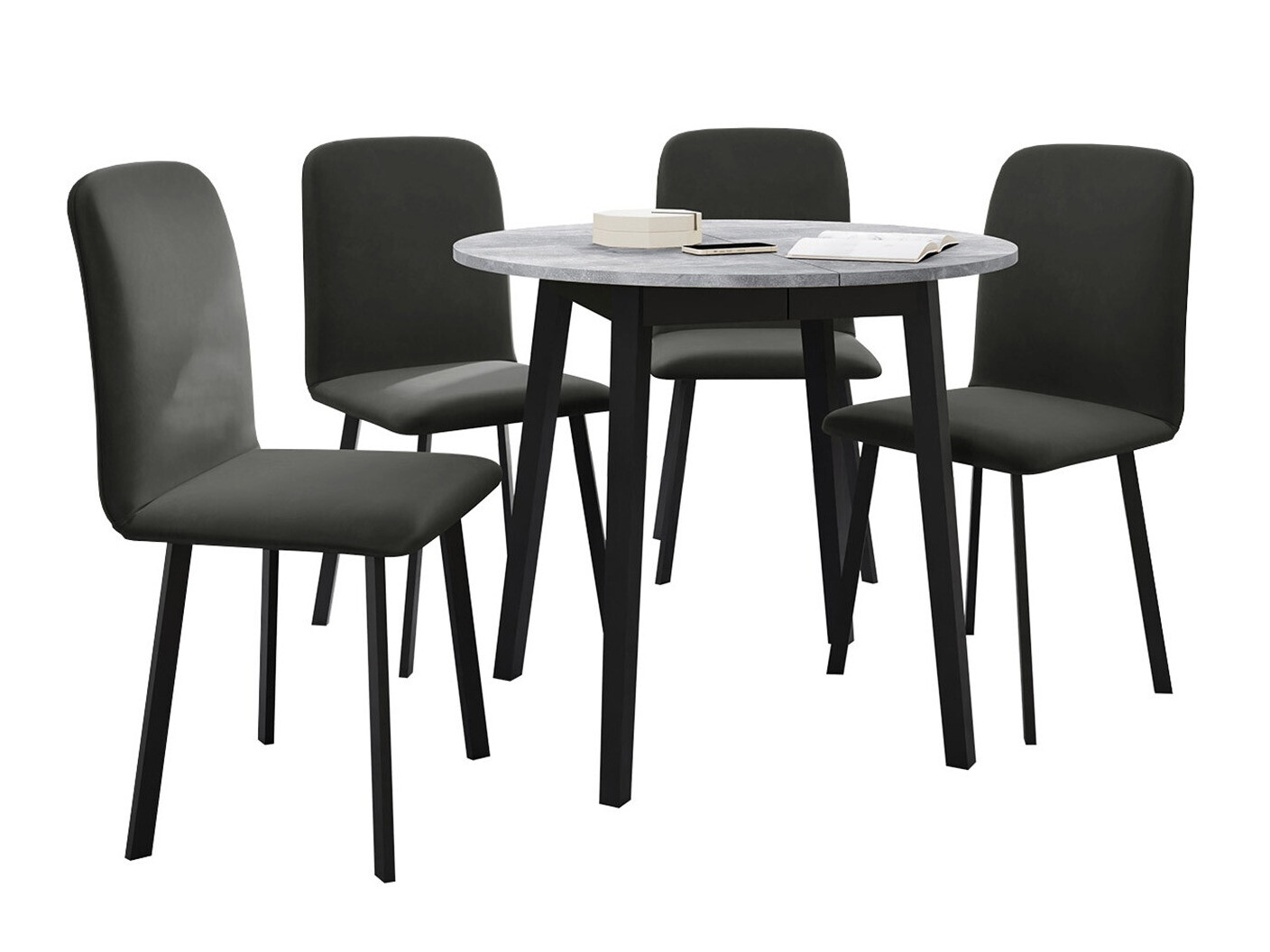 Salle à manger complète Edmond 119 (Amor Velvet 4321)