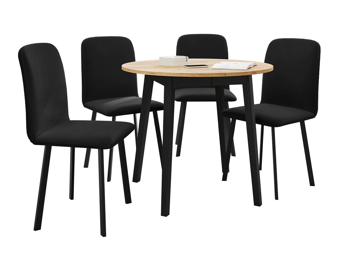Salle à manger complète Edmond 119 (Amor Velvet 4322)