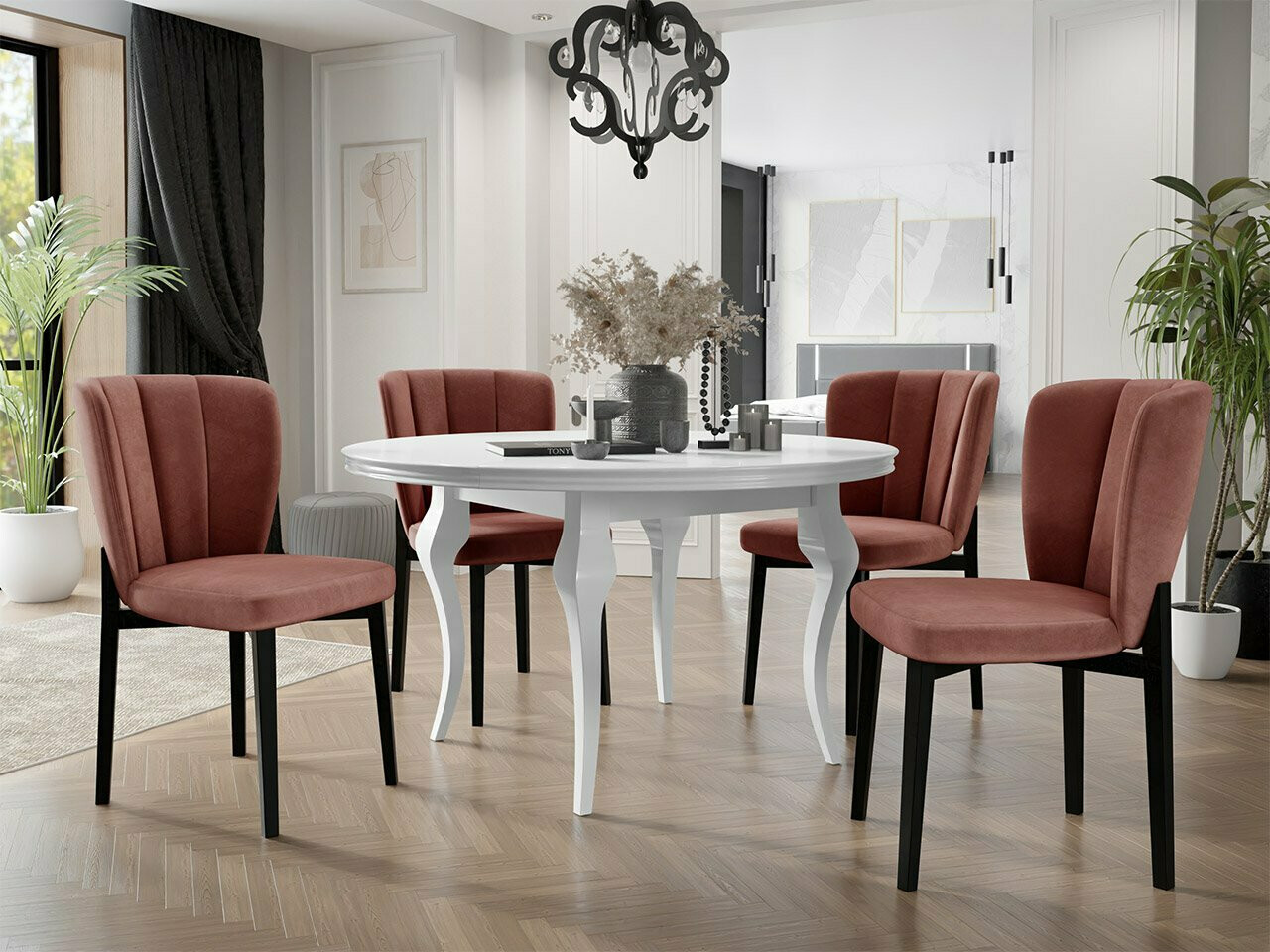 Chaise Racine 130 (Magic Velvet 2258)