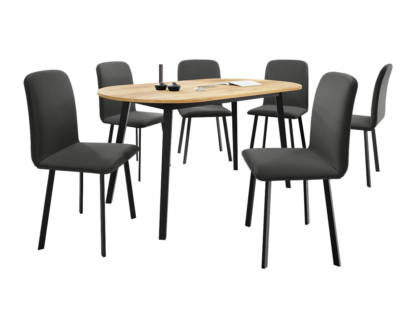 Salle à manger complète Edmond 121 (Amor Velvet 4321)