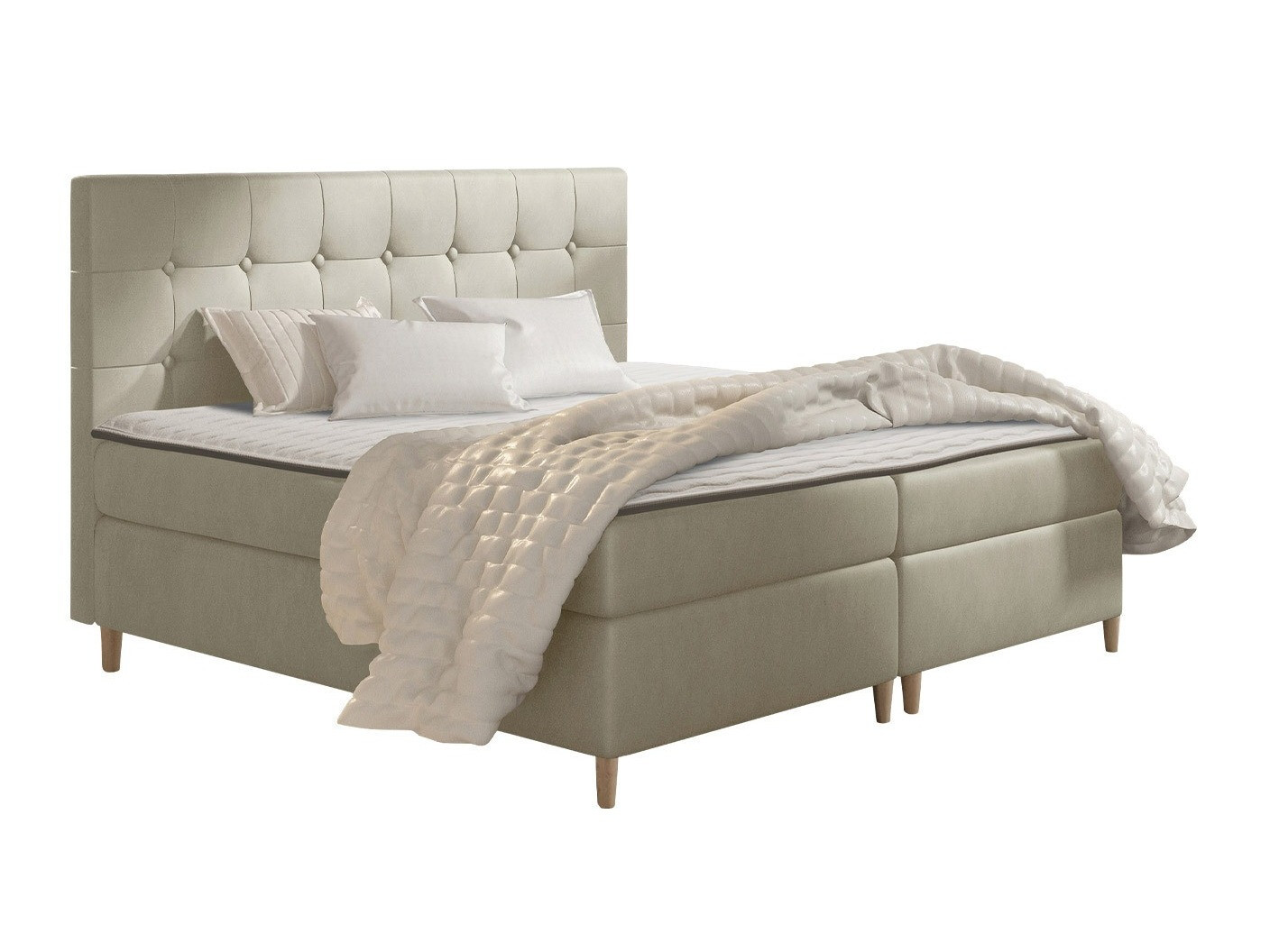 Lit boxspring Baltimore 130 (Magic Velvet 2201)