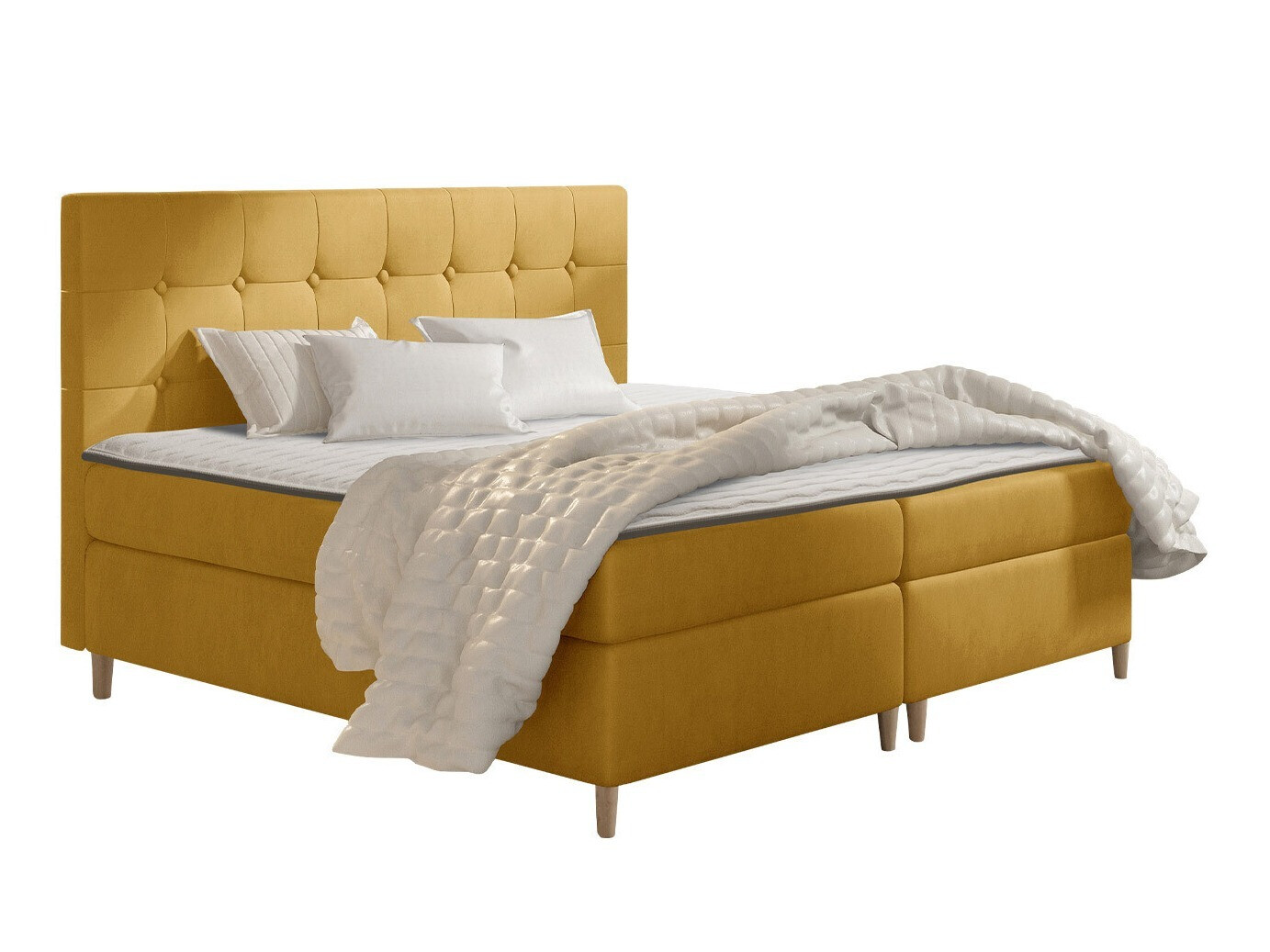 Lit boxspring Baltimore 130 (Magic Velvet 2215)