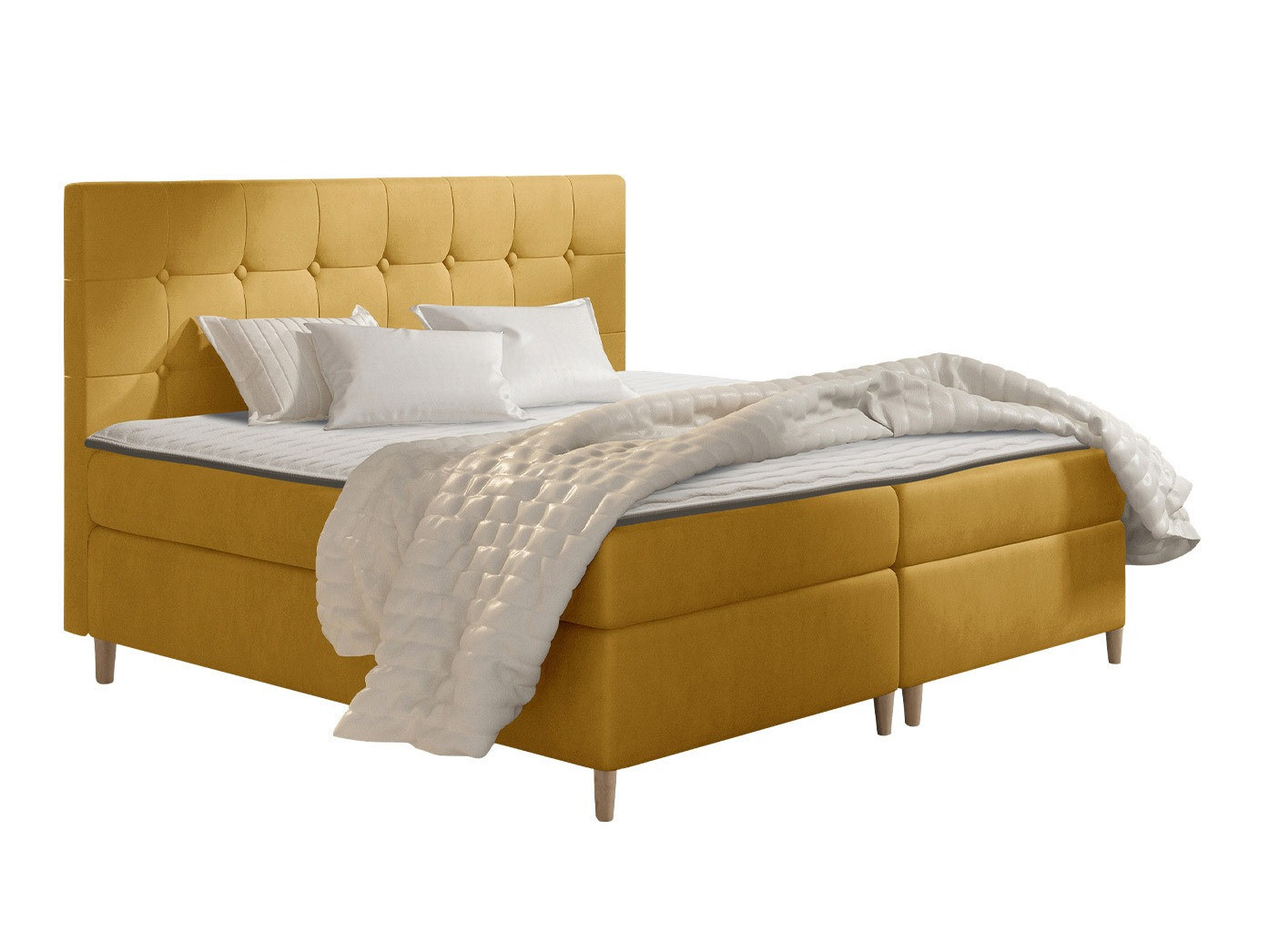 Lit boxspring Baltimore 130 (Magic Velvet 2215)