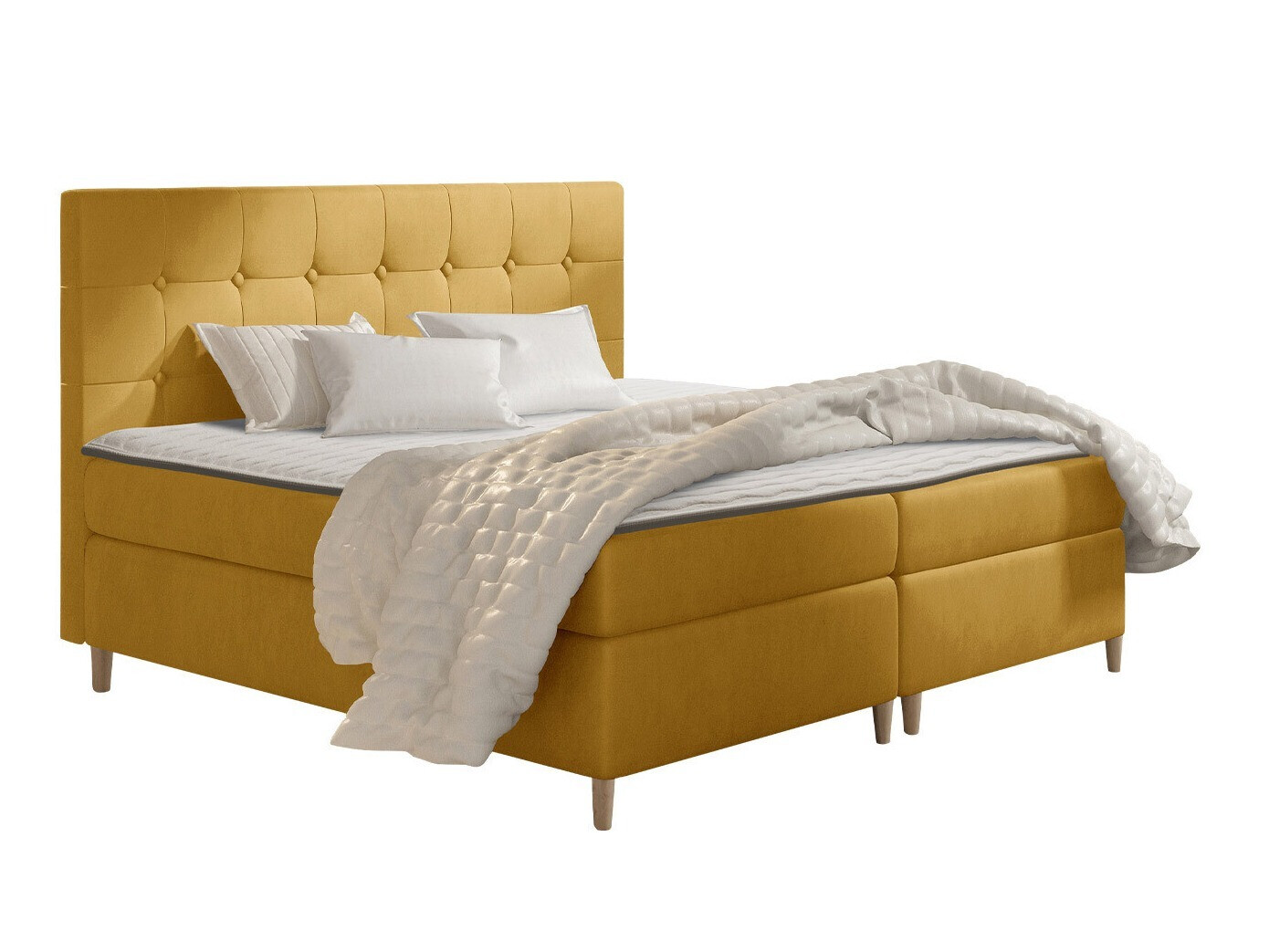 Lit boxspring Baltimore 130 (Magic Velvet 2215)
