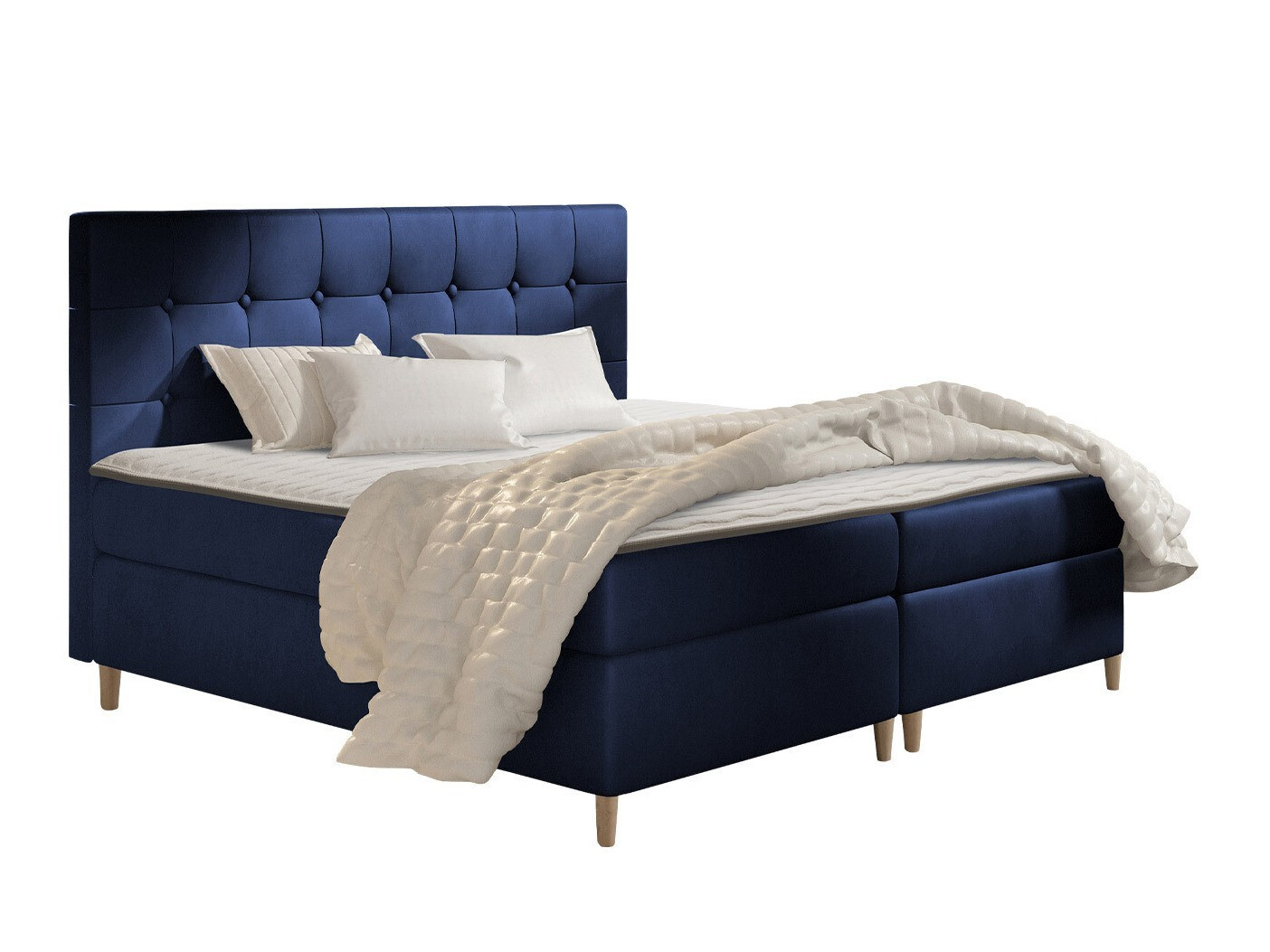 Lit boxspring Baltimore 130 (Magic Velvet 2216)